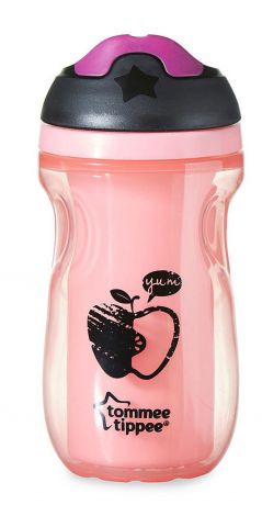 Поильник Tommee Tippee Термочашка розовый
