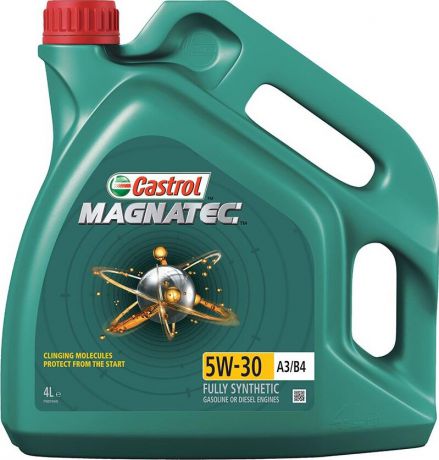 Моторное масло CASTROL Magnatec A3/B4, синтетическое, 5W-30, 4 л 156ED5