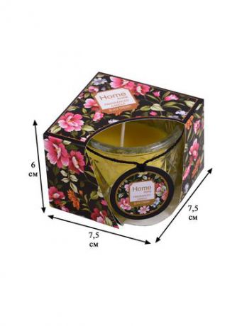 Свеча ароматическая в подарочной упаковке(8х6)
