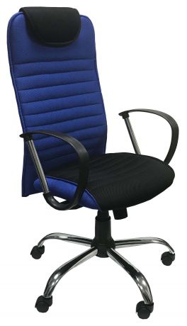 Кресло офисное «Страйкер», синее