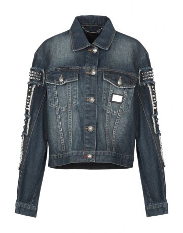 PHILIPP PLEIN Джинсовая верхняя одежда