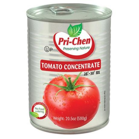 Паста томатная BX 28-30% Pri-Chen жестяная банка 580 г