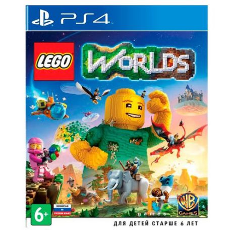 Игра для PlayStation 4 LEGO Worlds