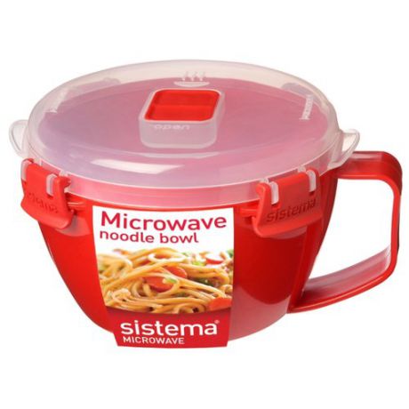 Sistema Кружка для лапши Microwave 1109 красный