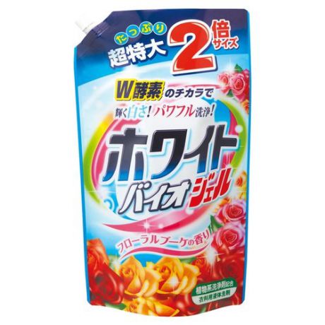 Гель для стирки Nihon Detergent White Bio Plus 1.62 л пакет