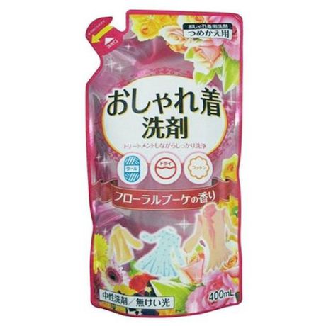 Жидкость для стирки Nihon Detergent для деликатных тканей 0.4 л пакет