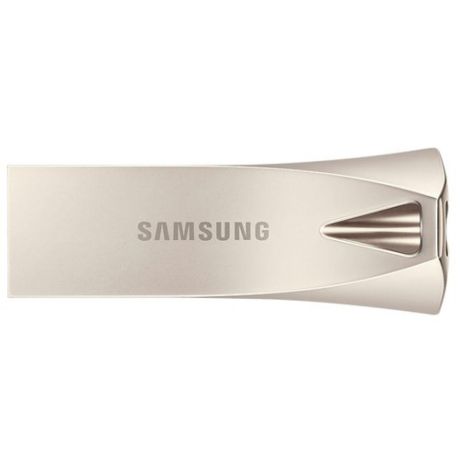 Флешка Samsung BAR Plus 256GB серебряное шампанское