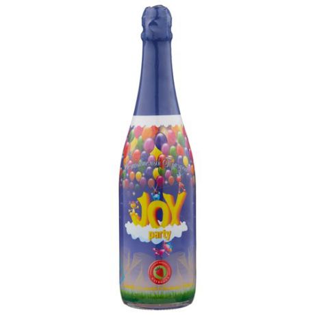Детское шампанское Joy Party Клубника, 0.75 л