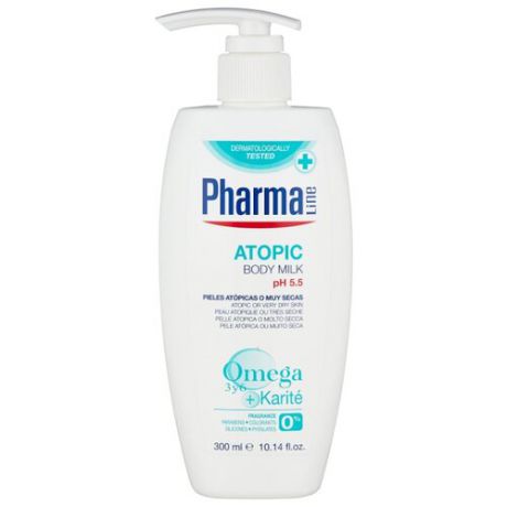 Молочко для тела Pharmaline Atopic, 300 мл