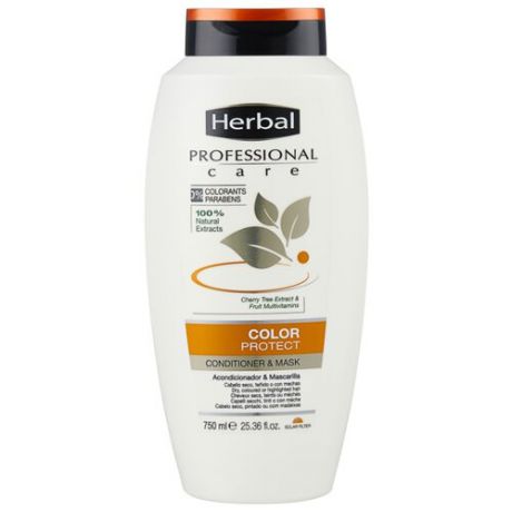 Herbal Кондиционер-Маска Color Protect для волос, 750 мл