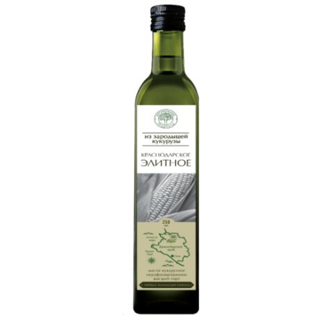 Натуральные продукты Масло из зародышей кукурузы Краснодарское элитное 0.25 л