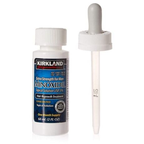 Kirkland Лосьон от выпадения волос Minoxidil 5% с пипеткой, 60 мл