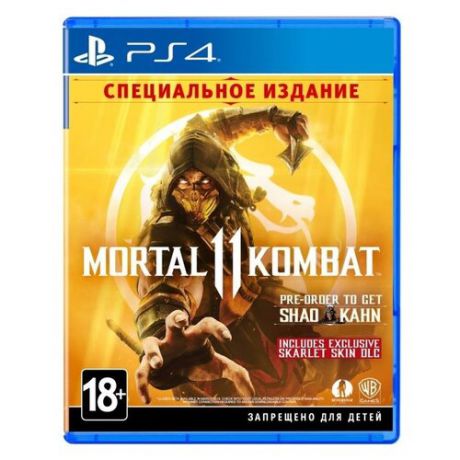 Игра для PlayStation 4 Mortal Kombat 11. Специальное издание