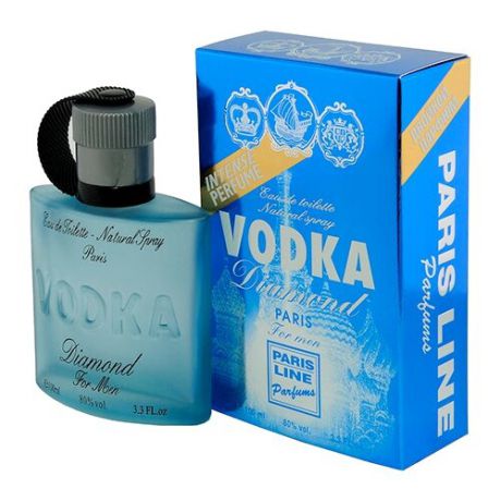 Туалетная вода Paris Line Parfums Vodka Diamond, 100 мл