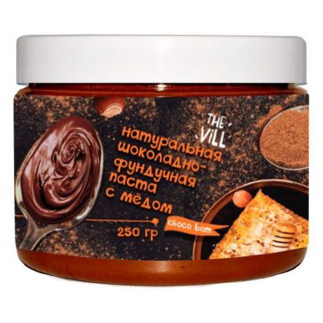 The Vill Паста шоколадно-фундучная с мёдом, 250 г
