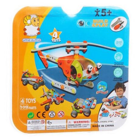 Винтовой конструктор Yang Guang Build & Play 2555-17E
