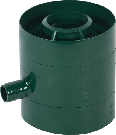 Водосборник 80 мм ПВХ цвет зелёный