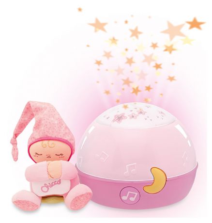 Игрушка-проектор Chicco «Первые грезы», розовый, с рождения