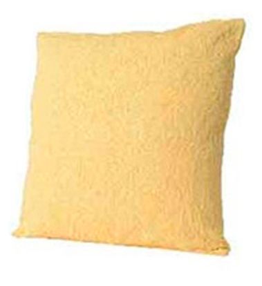 Подушка декоративная Decoris, желтая, 45х45 см
