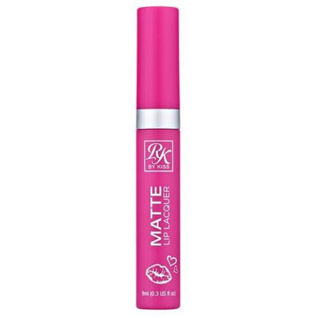 Ruby Kisses лак для губ Matte Lip Lacquer матовый, RML07 Fiesta