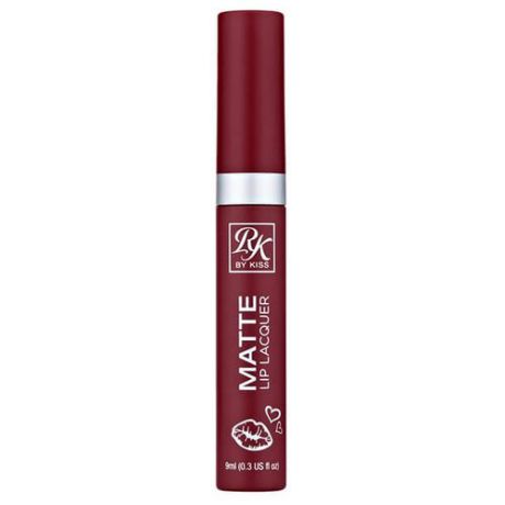 Ruby Kisses лак для губ Matte Lip Lacquer матовый, RML09 Ruby