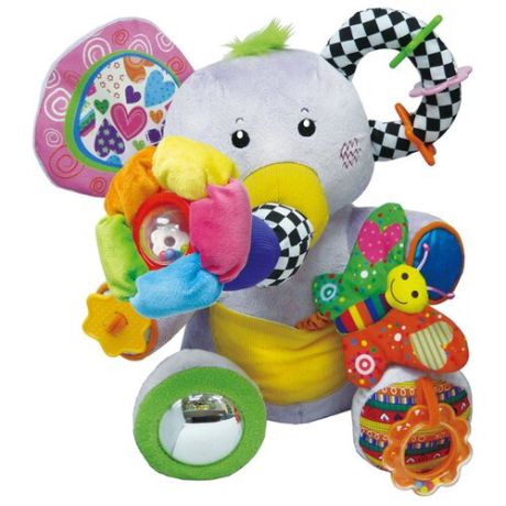 Прорезыватель-погремушка Biba Toys Важный слон