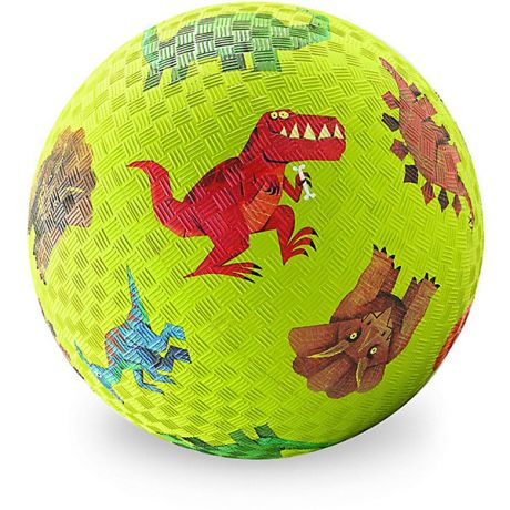Crocodile Creek Мяч Crocodile Creek "Динозавры" зелёный, 18 см