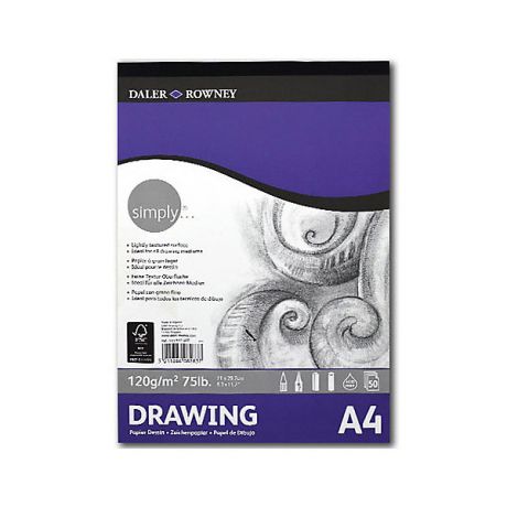 Daler Rowney Альбом для акварели Daler Rowney "Simply" А4, 50 листов
