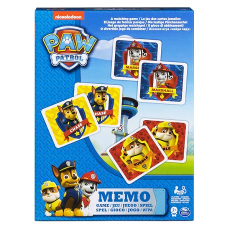 Paw Patrol 6033326-EML Настольная игра на запоминание Щенячий патруль