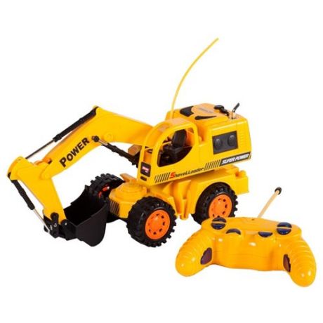 Экскаватор Mioshi Tech MTE1208-005 29.6 см желтый/черный