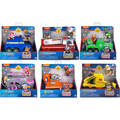 Paw Patrol 6044192 Щенячий патруль машинка с фигуркой спасателя