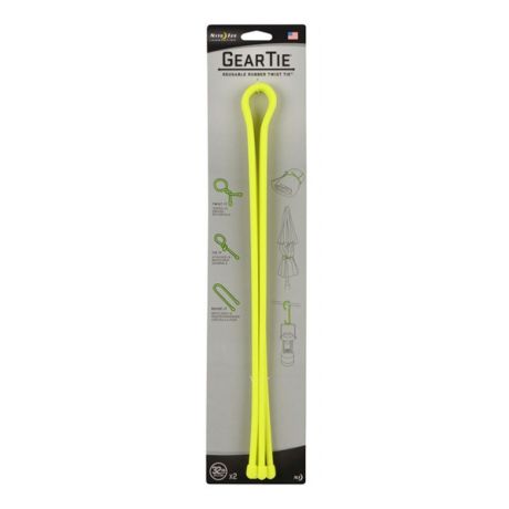 Стяжки Nite Ize гибкие Nite lze Gear Tie набор "32" 2 шт желтый