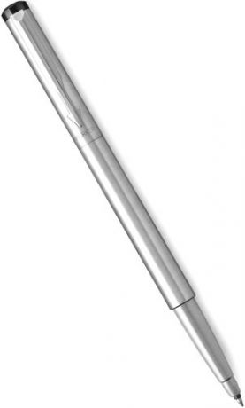 Ручка роллер Паркер, Parker Vector Steel T03 (2025444) Stainless Steel CT M синие чернила подар.кор.