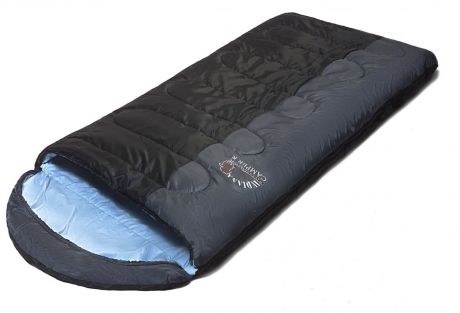 Спальный мешок Indiana Camper R-zip (195 x 35 x 90 см, Черно-серый)