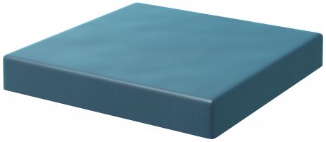 Подушка на сиденье Spaceo Kub «Miami 1», 38х38 см, цвет синий