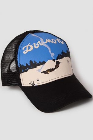 Бейсболка ЗАПОРОЖЕЦ Dymok/Дымок Trucker Cap (Black, O/S)