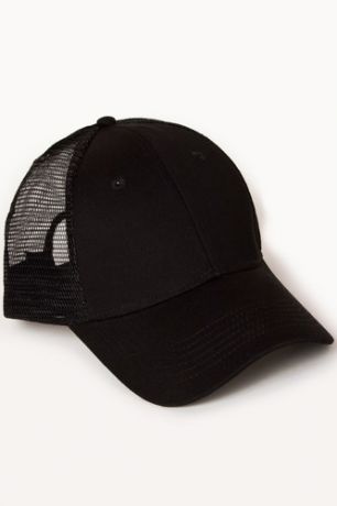 Бейсболка TRUESPIN Round Visor Trucker (Black, O/S)