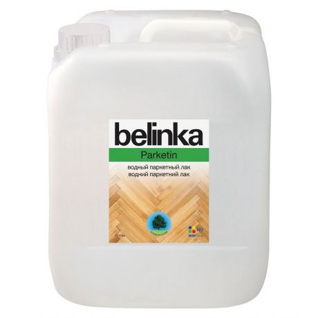 Лак паркетный водный Belinka Parketin матовый 5 л