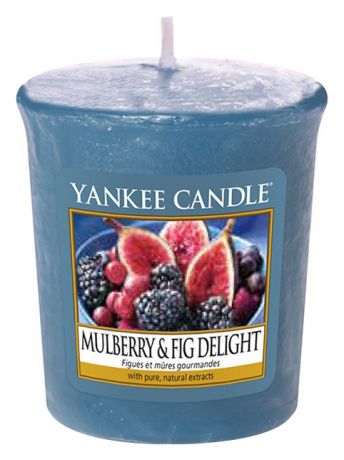 Ароматическая свеча Mulberry & Fig Delight: Свеча 49г