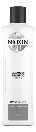 Очищающий шампунь для волос 3D Care System Cleanser Shampoo 1: Шампунь 300мл