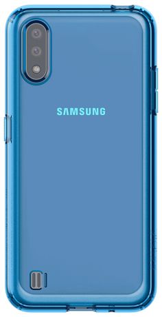 Клип-кейс Araree Samsung Galaxy A01 Blue (GP-FPA015KDALR)