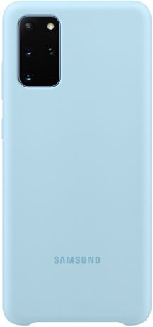 Клип-кейс Samsung Galaxy S20 Plus силиконовый Light Blue (EF-PG985TLEGRU)