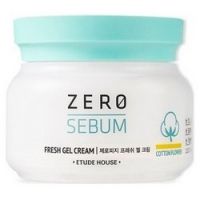 Etude House Zero Sebum Fresh Gel Cream - Гель-крем для жирной кожи матирующий, 60 мл