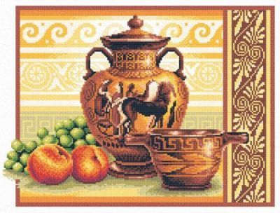 Набор для вышивания Panna В-0225 "Греческие вазы "