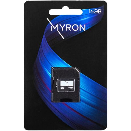 Карта памяти GZ Electronics MYRON MicroSD 16GB Class 10