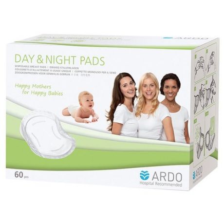 Ardo Прокладки для бюстгальтера Day & Night Pads 60 шт.
