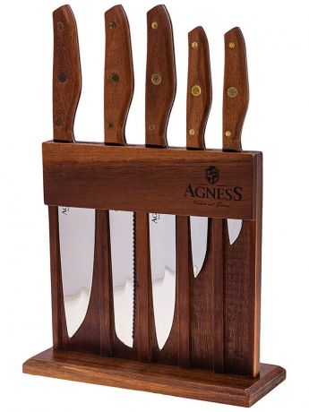 Набор ножей Agness 911-652