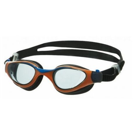 Очки для плавания ATEMI M701 черный/оранжевый