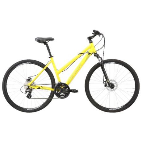 Горный гибрид Merida Crossway L 15-MD (2020) yellow/silver S (требует финальной сборки)