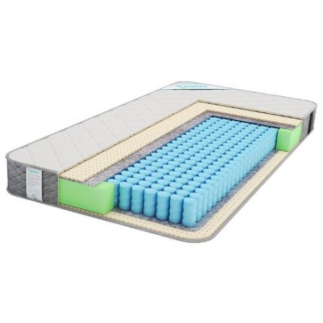 Матрас LONAX Smart plus 120x200 пружинный белый